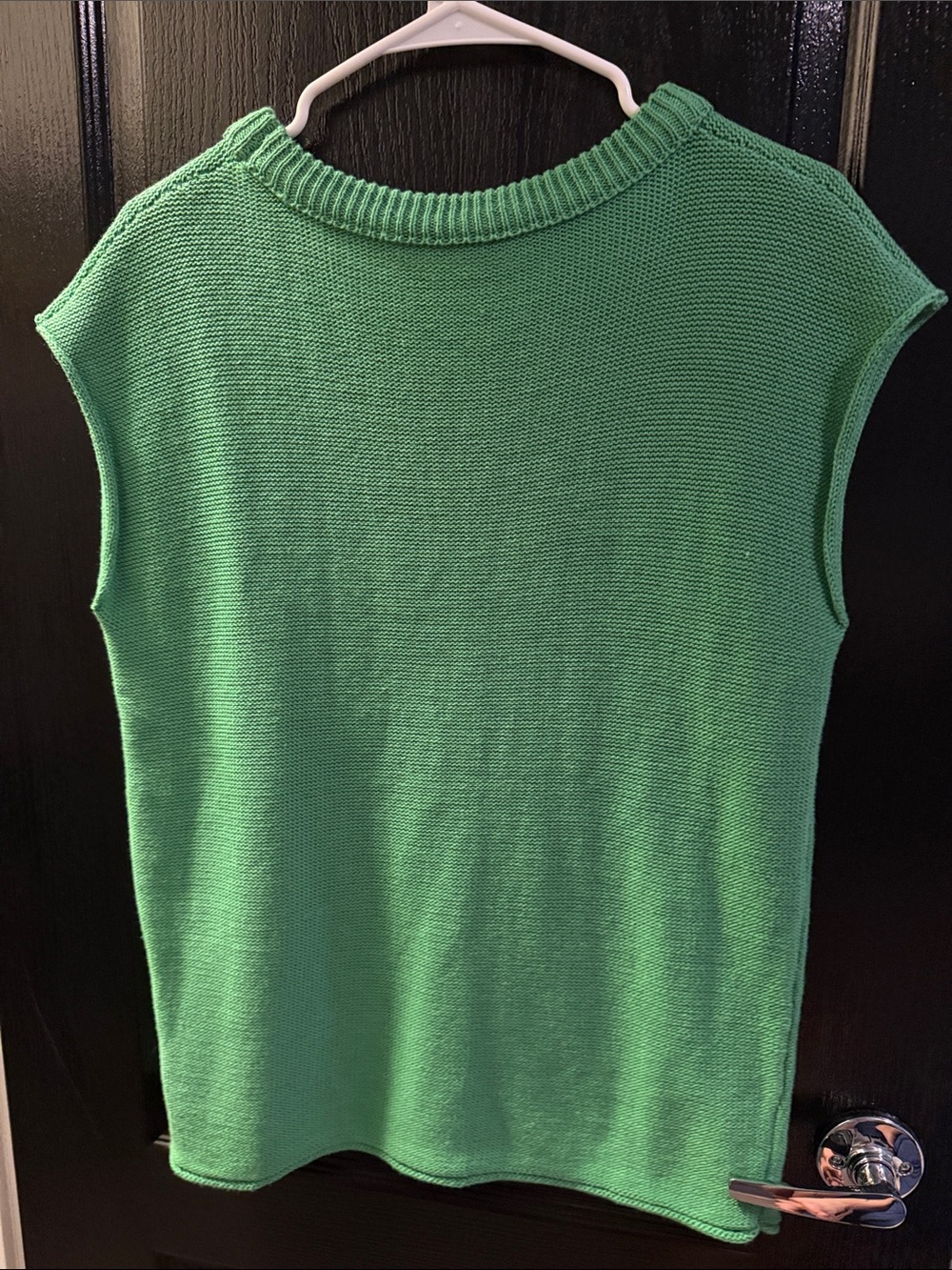 Green Knit Sleeveless Top - NWOT - Picture 4 of 4